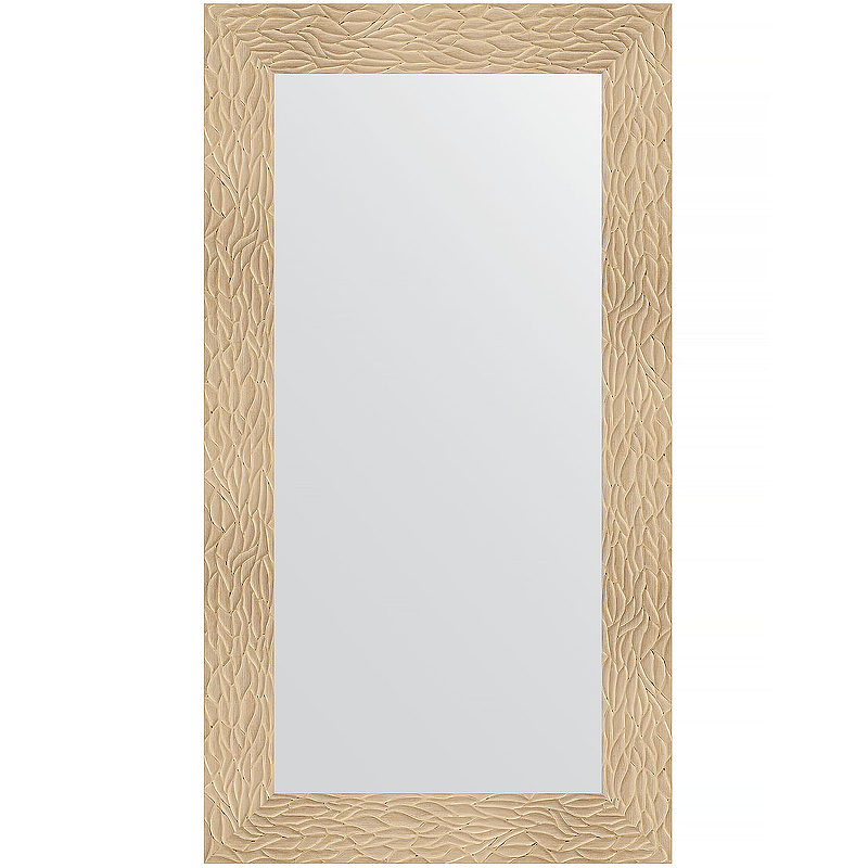 Зеркало Evoform Definite 110х60 BY 3085 в багетной раме - Золотые дюны 90 мм зеркало evoform definite 110х60 by 0732 в багетной раме клен 37 мм