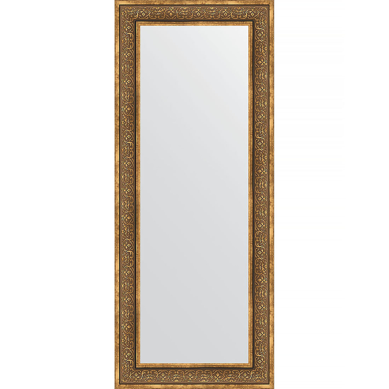 Зеркало Evoform Definite 153х63 BY 3127 в багетной раме - Вензель бронзовый 101 мм
