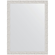 Зеркало Evoform Definite 81х61 BY 3162 в багетной раме - Чеканка белая 46 мм