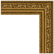 Зеркало Evoform Definite 84х64 BY 3167 в багетной раме - Виньетка состаренное золото 56 мм-2