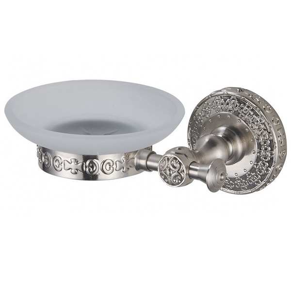 Мыльница ZorG SL AZR 06 SL Серебро кольцо для полотенец zorg sl azr 11 sl серебро