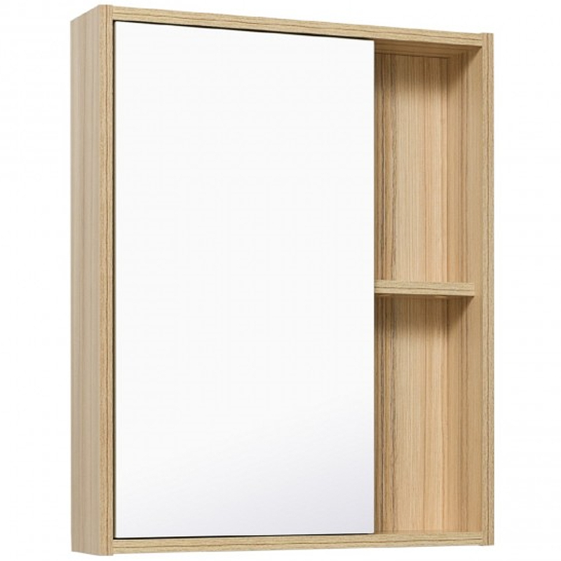 Зеркальный шкаф Runo Эко 52 УТ000001833 Лиственница зеркальный шкаф runo эко 52 00 00001184 серый бетон