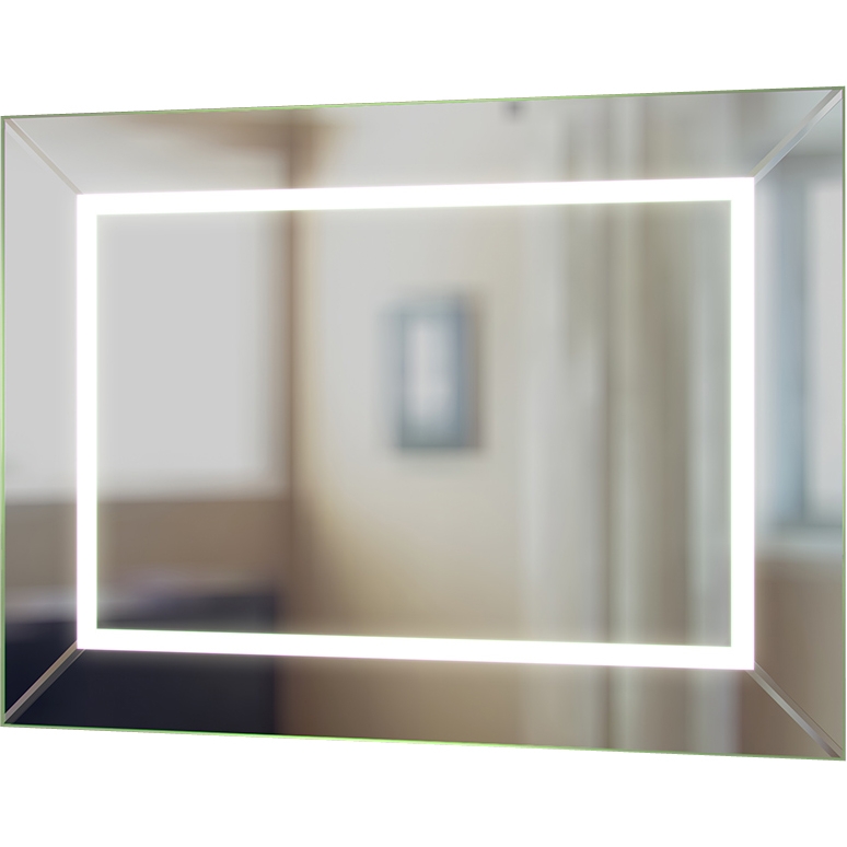 Зеркало SanVit Кристалл 80 zkrist080 с подсветкой с клавишным выключателем зеркало домино good light 2 80 с подсветкой