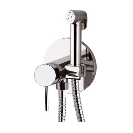 Гигиенический душ со смесителем Remer X-Style X65W Хром гигиенический душ со смесителем remer ic31relvo бронза