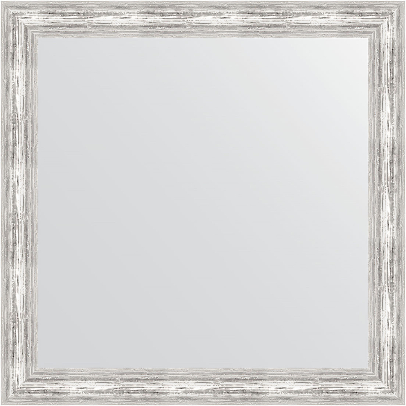Зеркало Evoform Definite 76х76 BY 3240 в багетной раме - Серебряный дождь 70 мм зеркало evoform definite 76х56 by 3048 в багетной раме серебряный дождь 70 мм