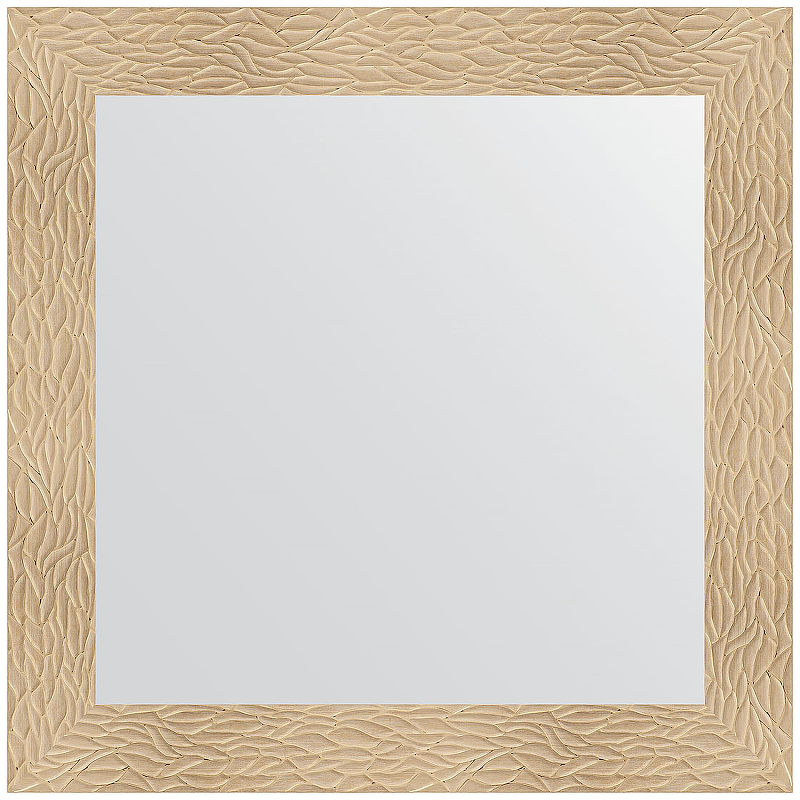 Зеркало Evoform Definite 80х80 BY 3245 в багетной раме - Золотые дюны 90 мм зеркало evoform definite 140х80 by 3309 в багетной раме золотые дюны 90 мм