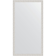 Зеркало Evoform Definite 131х71 BY 3290 в багетной раме - Чеканка белая 46 мм