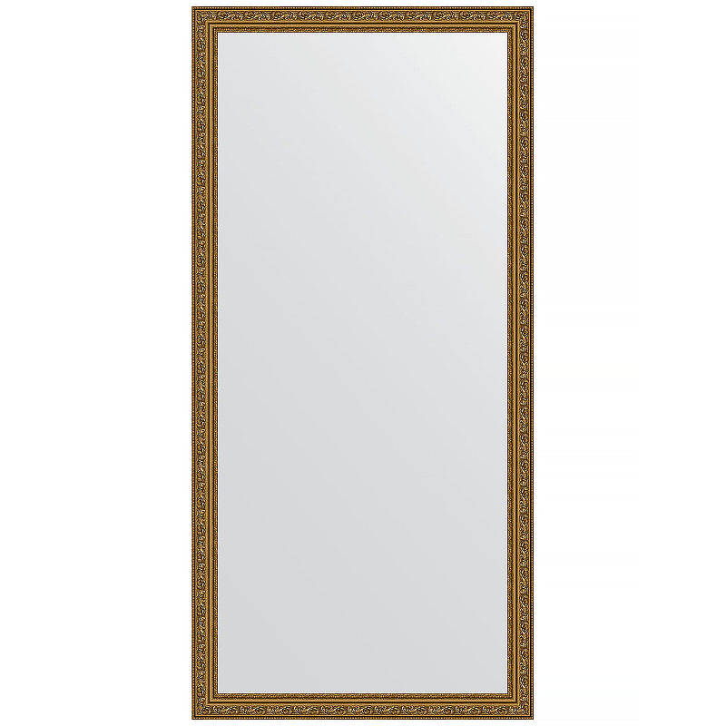 Зеркало Evoform Definite 154х74 BY 3327 в багетной раме - Виньетка состаренное золото 56 мм