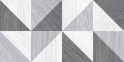 Керамическая плитка Laparet Village серый микс настенная 34006 25х50 см