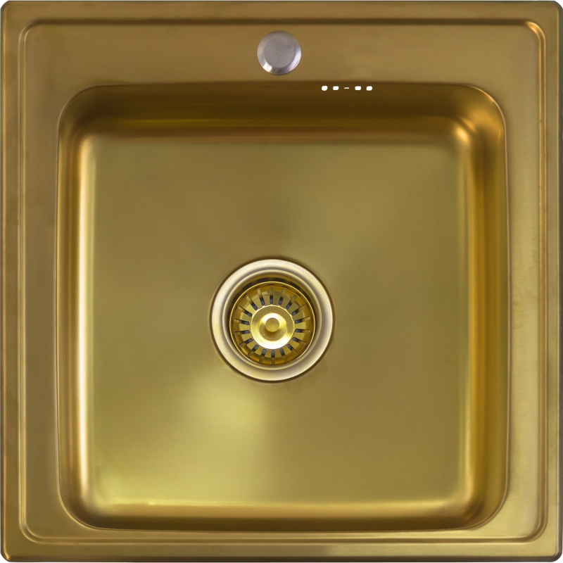 Кухонная мойка Seaman Eco Wien SWT-5050-AG.A Золотая комплект seaman eco wien swt 3945 copper polish