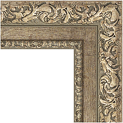 Зеркало Evoform Exclusive 105х75 BY 3461 с фацетом в багетной раме - Виньетка античное серебро 85 мм-1