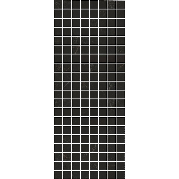 цена Керамический декор Kerama Marazzi Алькала черный мозаичный MM7204 20х50 см