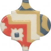 Керамический декор Kerama Marazzi Арабески Майолика орнамент OS\A41\65000 6,5х6,5 см