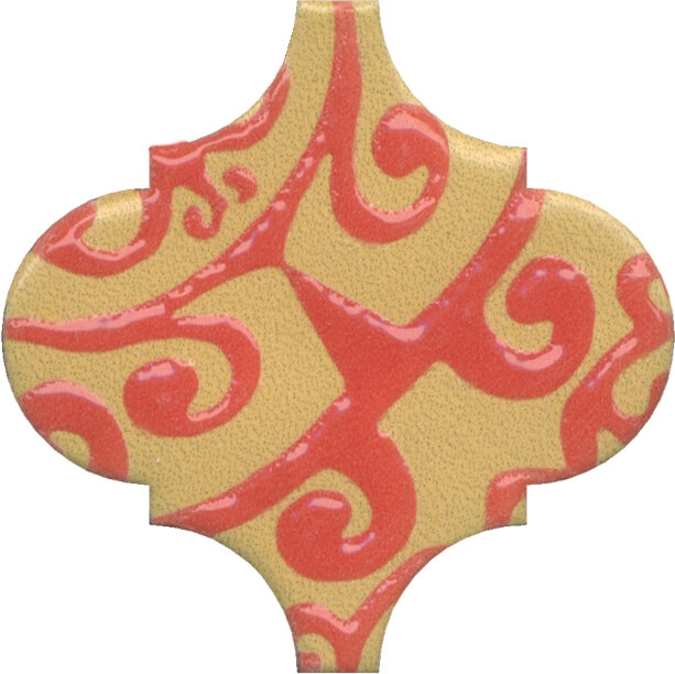 Керамический декор Kerama Marazzi Арабески Майолика орнамент OS\A39\65000 6,5х6,5 см декор kerama marazzi арабески майолика гауди op a169 65000 6 5x6 5x0 7 см