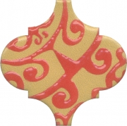Керамический декор Kerama Marazzi Арабески Майолика орнамент OS\A39\65000 6,5х6,5 см