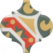 Керамический декор Kerama Marazzi Арабески Майолика орнамент OS\A35\65000 6,5х6,5 см
