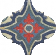 Керамический декор Kerama Marazzi Арабески Майолика орнамент OS\A29\65000 6,5х6,5 см