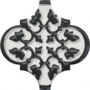 Керамический декор Kerama Marazzi Арабески глянцевый орнамент OS\A26\65000 6,5х6,5 см