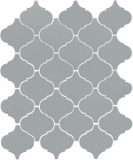 Керамическая плитка Kerama Marazzi Арабески глянцевый серый 65012 настенная 26х30 см