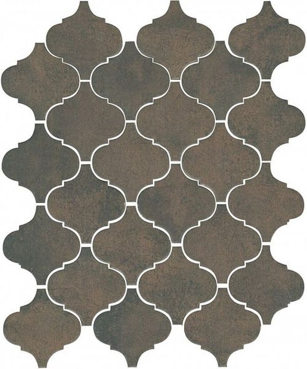 Керамическая плитка Kerama Marazzi Арабески Котто Коричневый 65004 настенная 26х30 см фото