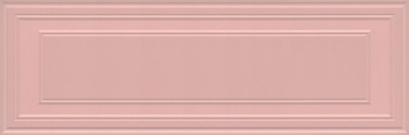Керамическая плитка Kerama Marazzi Монфорте розовый панель обрезной 14007R настенная 40х120 см плитка kerama marazzi прадо белый панель обрезной 40x120 см 14002r