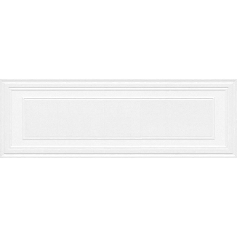 цена Керамическая плитка Kerama Marazzi Монфорте белый панель обрезной 14008R настенная 40х120 см