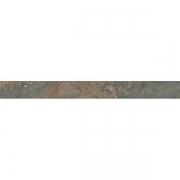 Керамический бордюр Kerama Marazzi Рамбла коричневый обрезной SPB003R 2,5х25 см