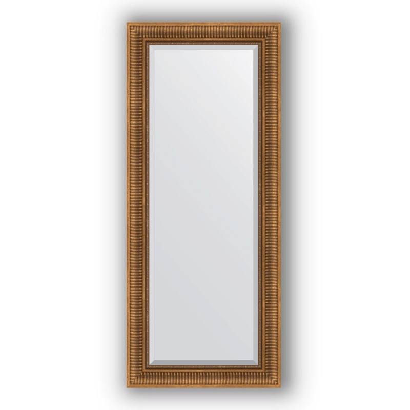 Зеркало Evoform Exclusive 147х62 Бронзовый акведук зеркало напольное с фацетом в багетной раме evoform бронзовый акведук 93 мм 82x202 см