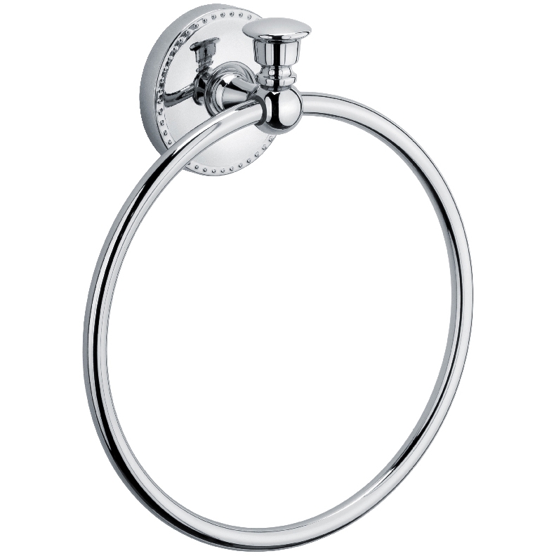 Кольцо для полотенец Fixsen Adele FX-55011 Хром кольцо для полотенец fixsen metra fx 11111 трапеция хром