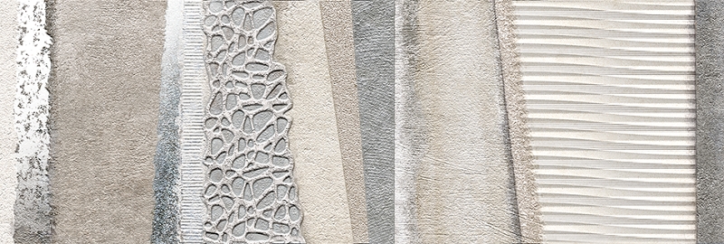 Керамический декор Ibero Materika Dec.Ellipsis Grey (mix) ПП-00011837 25x75см