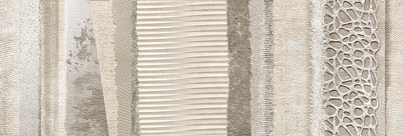Керамический декор Ibero Materika Dec.Ellipsis Sand (mix) 25x75см