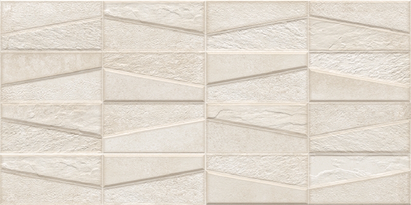 Керамический декор Ibero Materika Tektonia White 31.6x63.5см