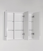 Зеркальный шкаф Style Line Вероника 80 Белый-1