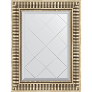 Зеркало Evoform Exclusive-G 75х57 BY 4024 с гравировкой в багетной раме - Серебряный акведук 93 мм