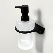 Дозатор для жидкого мыла WasserKRAFT Elbe K-7299 Черный матовый-2