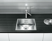 Кухонная мойка Blanco Zerox 400-IF 521584 Нержавеющая сталь с зеркальной полировкой-1