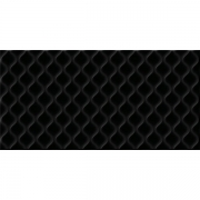 Керамическая плитка Cersanit Deco рельеф черный DEL232D настенная 29,8x59,8 см