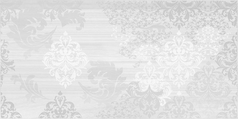 Керамический декор Cersanit Grey Shades узор белый GS2L051DT 29,8x59,8 см плитка облицовочная cersanit grey shades серая 60х30 см 7 шт 1 25 кв м