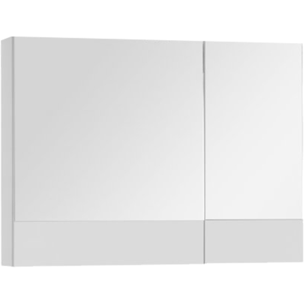 Зеркальный шкаф Aquanet Верона 90 172339 L Белый цена и фото