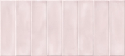 Керамическая плитка Cersanit Pudra кирпич рельеф розовый PDG074D настенная 20х44 см