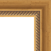 Зеркало Evoform Exclusive-G 86х63 BY 4088 с гравировкой в багетной раме - Состаренное золото с плетением 70 мм-2