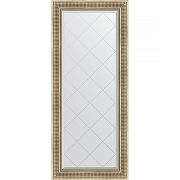 Зеркало Evoform Exclusive-G 157х67 BY 4153 с гравировкой в багетной раме - Серебряный акведук 93 мм