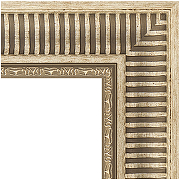 Зеркало Evoform Exclusive-G 157х67 BY 4153 с гравировкой в багетной раме - Серебряный акведук 93 мм-2
