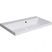 Комплект мебели для ванной Aquanet Гласс 100 240468 Белый-3