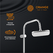Душевая система Orange O-Shower OW04 Хром-7