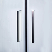 Душевая дверь WasserKRAFT Lippe 150 45S08 профиль Хром стекло прозрачное-10