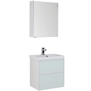 Комплект мебели для ванной Aquanet Гласс 60 240458 Белый-5