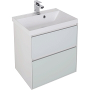 Комплект мебели для ванной Aquanet Гласс 60 240458 Белый-1