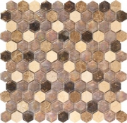 Керамическая мозаика Dune Materia Mosaics Melina 29х30 см