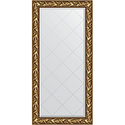 Зеркало Evoform Exclusive-G 161х79 BY 4285 с гравировкой в багетной раме - Византия золото 99 мм